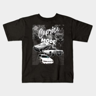 Smoking Skulls Caprice Donk Bubble Box Kids T-Shirt